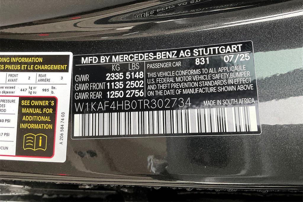 new 2026 Mercedes-Benz C-Class car, priced at $57,420