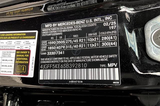 new 2025 Mercedes-Benz GLS 450 car, priced at $91,875