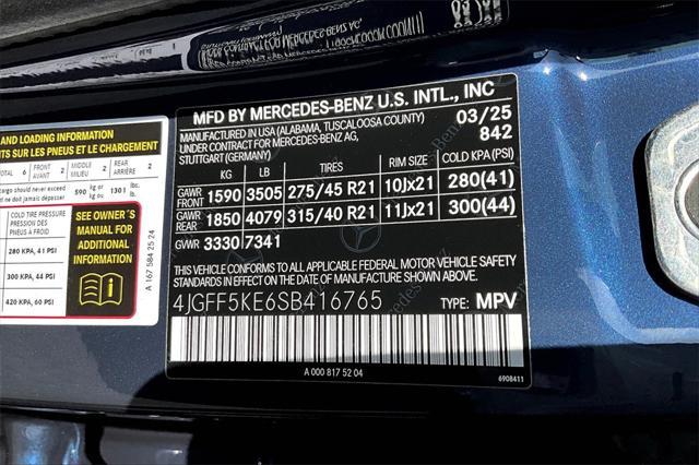 new 2025 Mercedes-Benz GLS 450 car, priced at $91,185