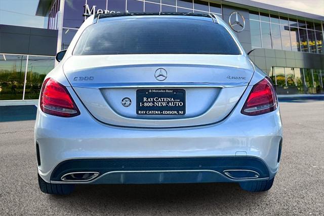 used 2017 Mercedes-Benz C-Class car, priced at $18,995