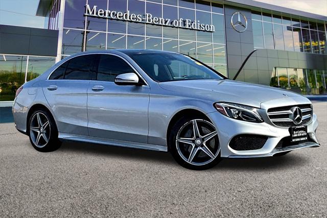 used 2017 Mercedes-Benz C-Class car, priced at $18,500