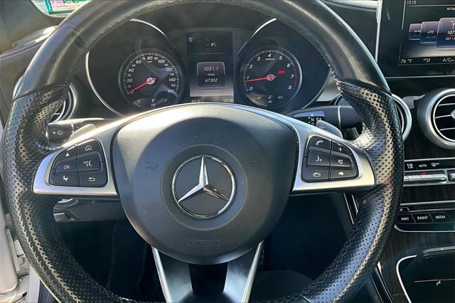 used 2017 Mercedes-Benz C-Class car, priced at $18,995