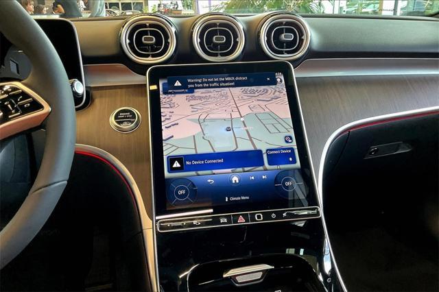 new 2025 Mercedes-Benz C-Class car, priced at $54,135