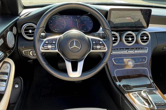 used 2022 Mercedes-Benz C-Class car, priced at $45,995