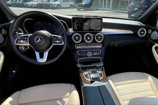 used 2022 Mercedes-Benz C-Class car, priced at $45,995