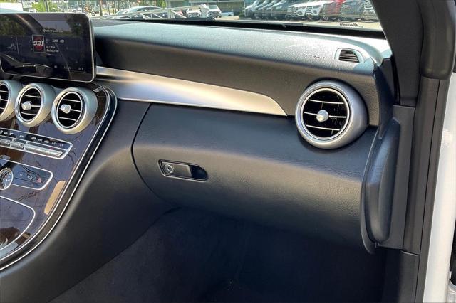 used 2022 Mercedes-Benz C-Class car, priced at $45,995