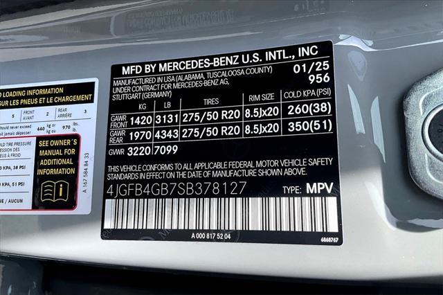 new 2025 Mercedes-Benz GLE 450e car, priced at $78,380