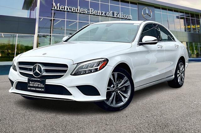 used 2021 Mercedes-Benz C-Class car, priced at $34,775