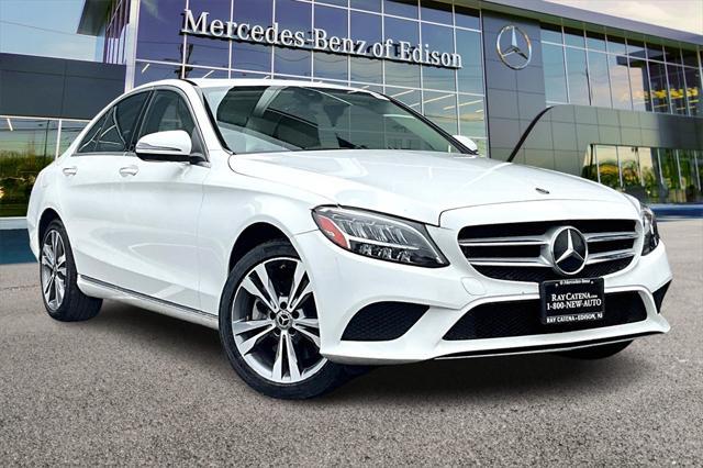 used 2021 Mercedes-Benz C-Class car, priced at $34,996