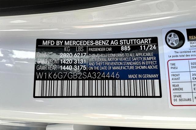 new 2025 Mercedes-Benz S-Class car, priced at $138,210