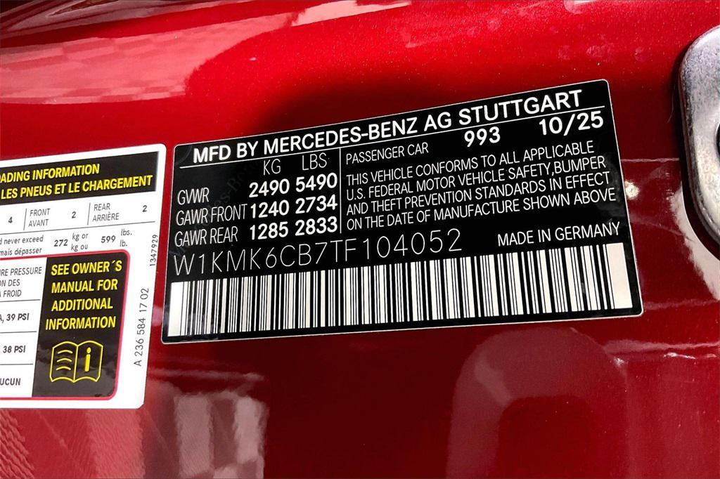 new 2026 Mercedes-Benz AMG CLE 53 car, priced at $101,580