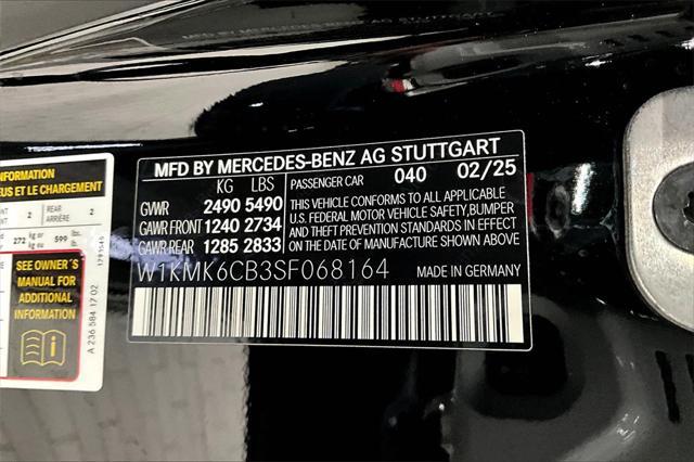 new 2025 Mercedes-Benz AMG E 53 car, priced at $94,265