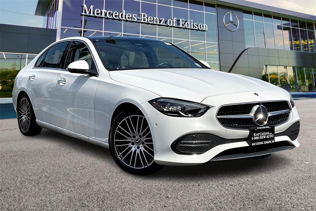 used 2022 Mercedes-Benz C-Class car, priced at $33,990