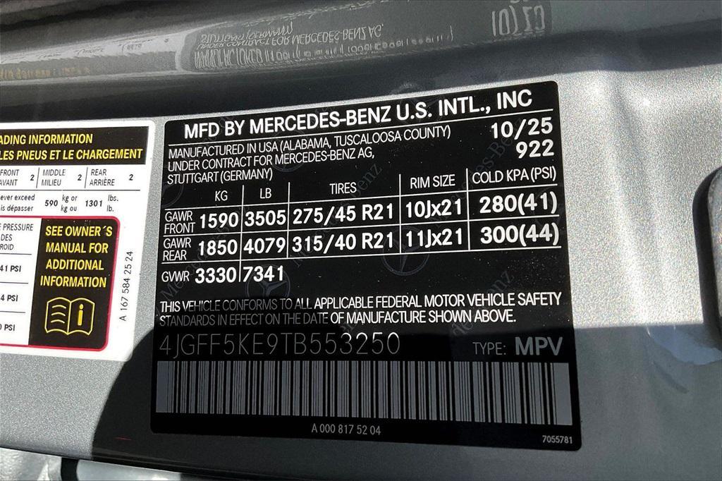 new 2026 Mercedes-Benz GLS 450 car, priced at $104,090