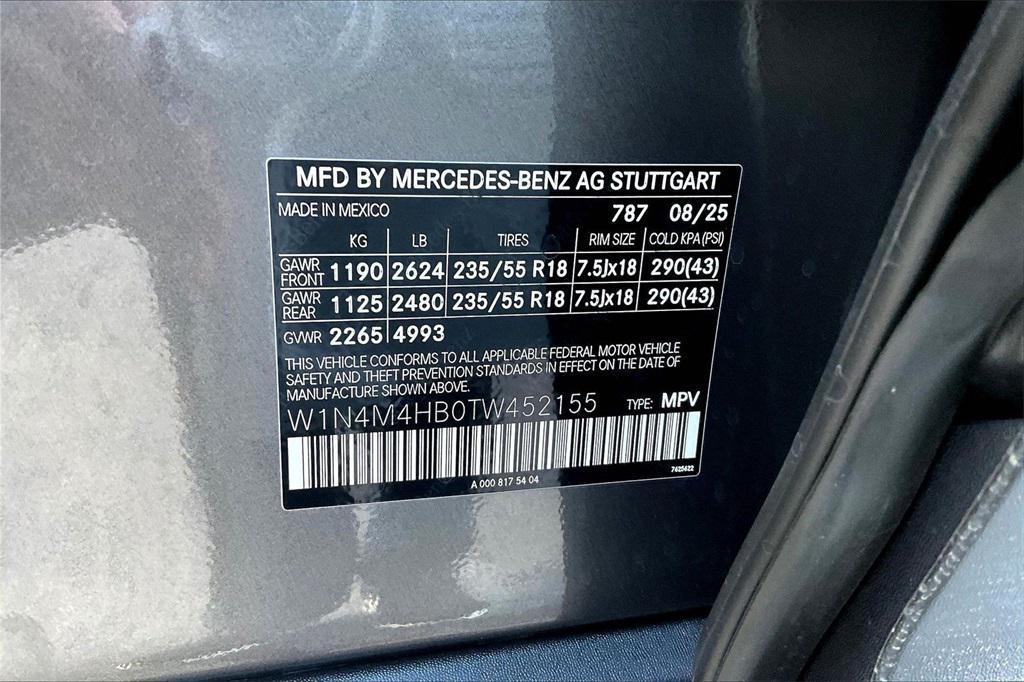 new 2026 Mercedes-Benz GLB 250 car, priced at $52,565