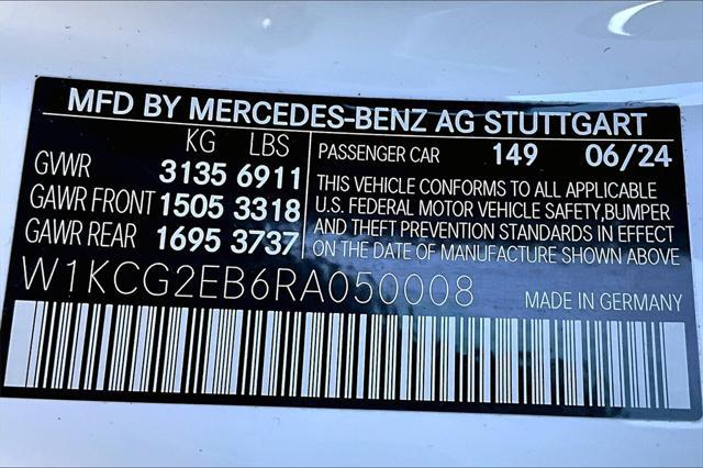 new 2024 Mercedes-Benz EQS 450 car, priced at $108,835