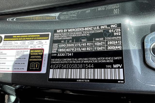 new 2025 Mercedes-Benz GLS 450 car, priced at $95,685
