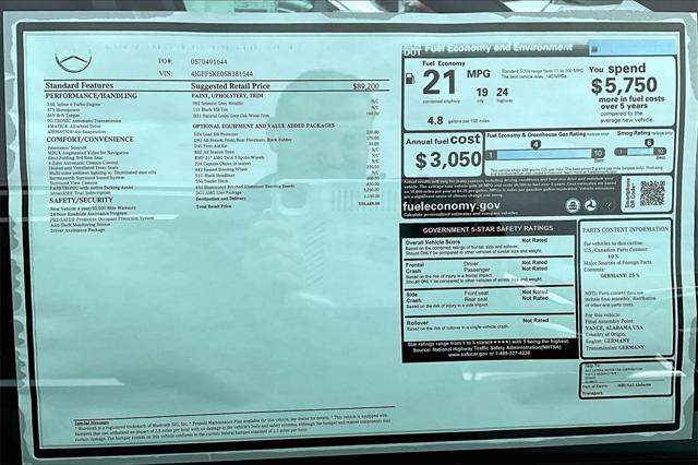 new 2025 Mercedes-Benz GLS 450 car, priced at $95,685