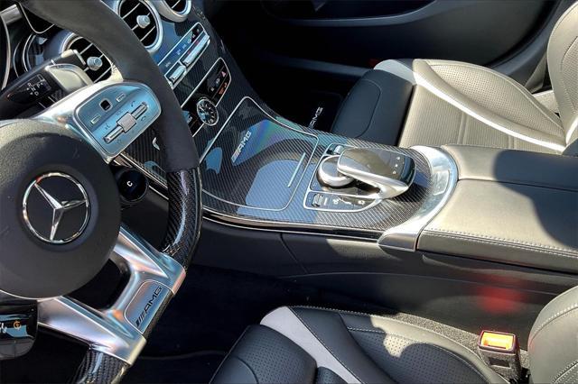 used 2021 Mercedes-Benz AMG C 63 car, priced at $79,995