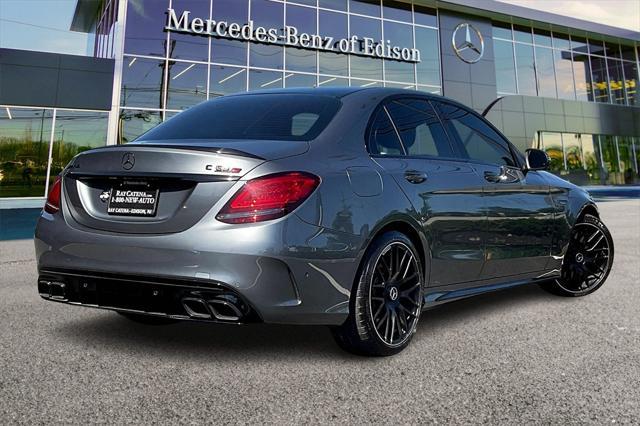 used 2021 Mercedes-Benz AMG C 63 car, priced at $79,995
