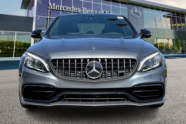 used 2021 Mercedes-Benz AMG C 63 car, priced at $79,995