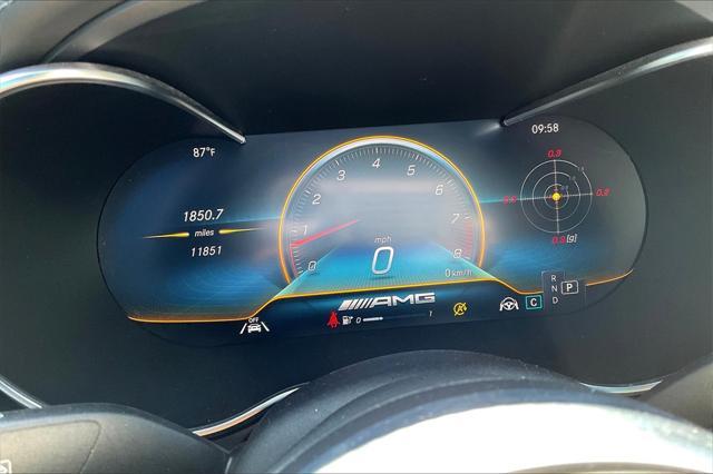 used 2021 Mercedes-Benz AMG C 63 car, priced at $79,995