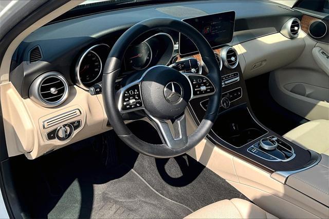 used 2020 Mercedes-Benz C-Class car, priced at $30,875