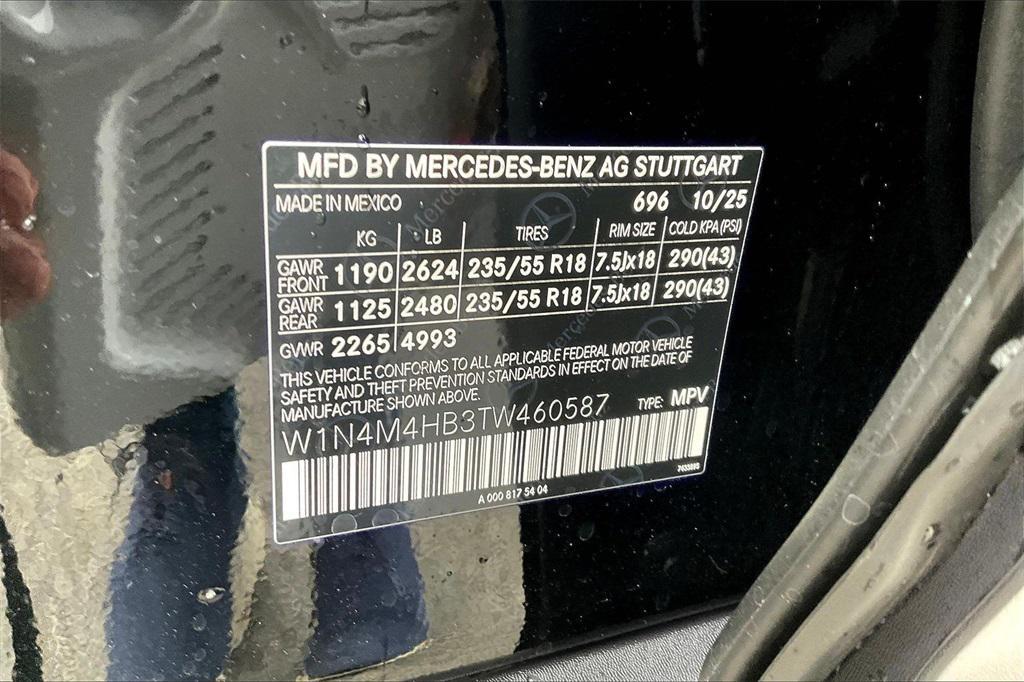 new 2026 Mercedes-Benz GLB 250 car, priced at $52,545