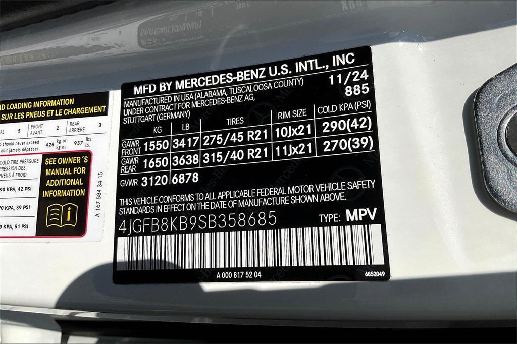 new 2025 Mercedes-Benz AMG GLE 63 car, priced at $134,845