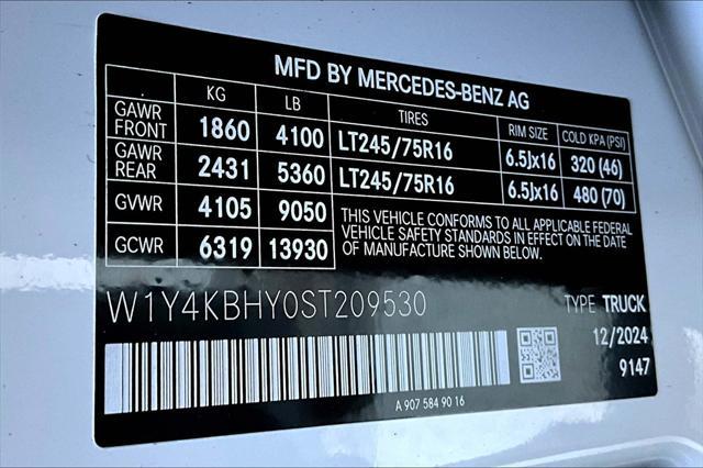 new 2025 Mercedes-Benz Sprinter 2500 car, priced at $56,743