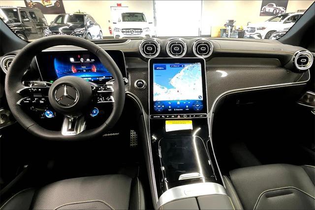 new 2025 Mercedes-Benz AMG GLC 63 car, priced at $118,460