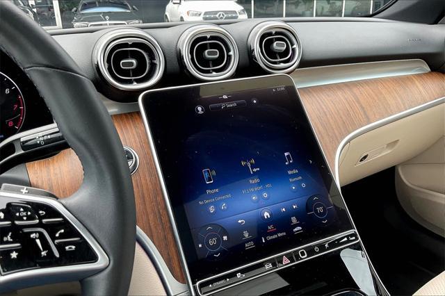 used 2022 Mercedes-Benz C-Class car, priced at $35,995