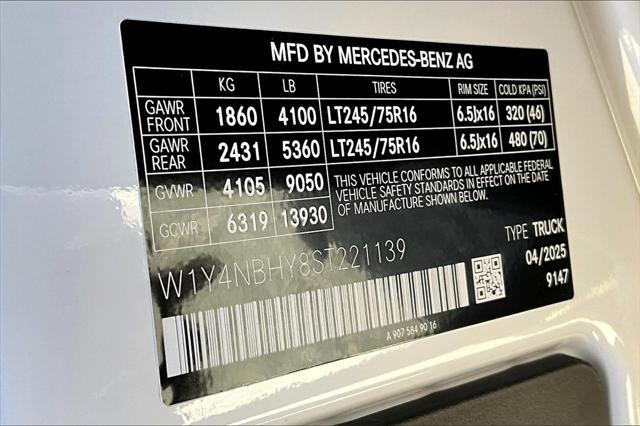 new 2025 Mercedes-Benz Sprinter 2500 car, priced at $61,677