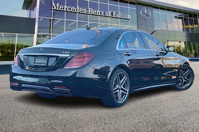 used 2020 Mercedes-Benz AMG S 63 car, priced at $82,500