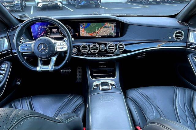 used 2020 Mercedes-Benz AMG S 63 car, priced at $82,500