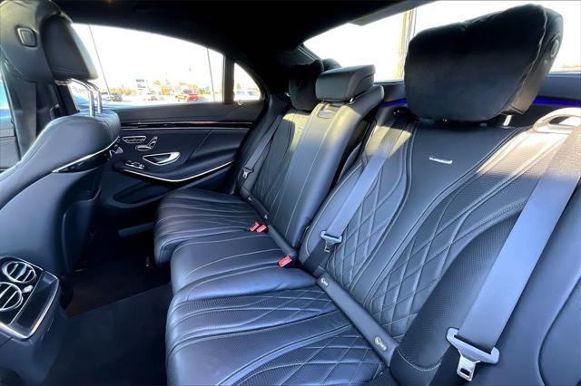 used 2020 Mercedes-Benz AMG S 63 car, priced at $82,500