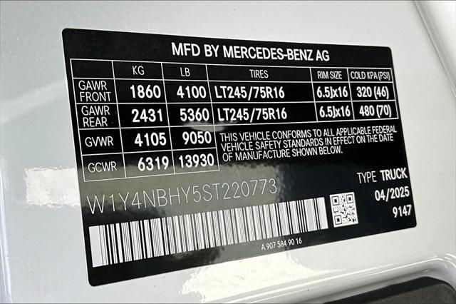 new 2025 Mercedes-Benz Sprinter 2500 car, priced at $61,677
