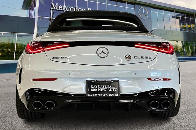 new 2025 Mercedes-Benz AMG E 53 car, priced at $94,455