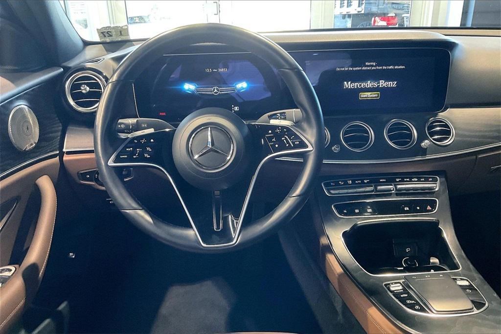 used 2021 Mercedes-Benz E-Class car, priced at $39,985