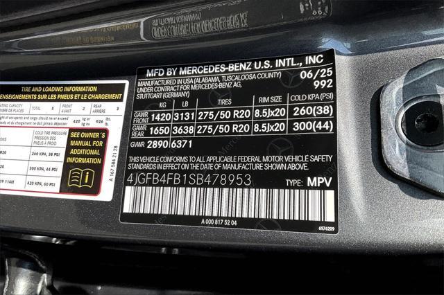 new 2025 Mercedes-Benz GLE 350 car, priced at $72,065