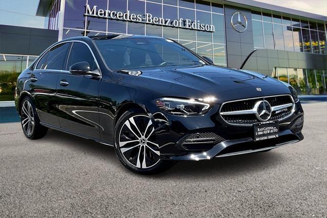 used 2022 Mercedes-Benz C-Class car, priced at $39,998