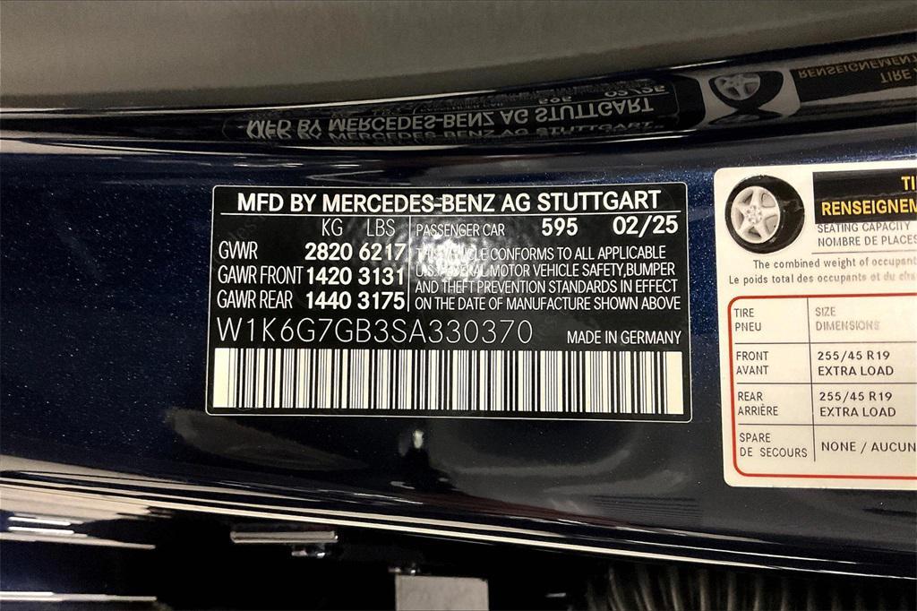 new 2025 Mercedes-Benz S-Class car, priced at $135,590