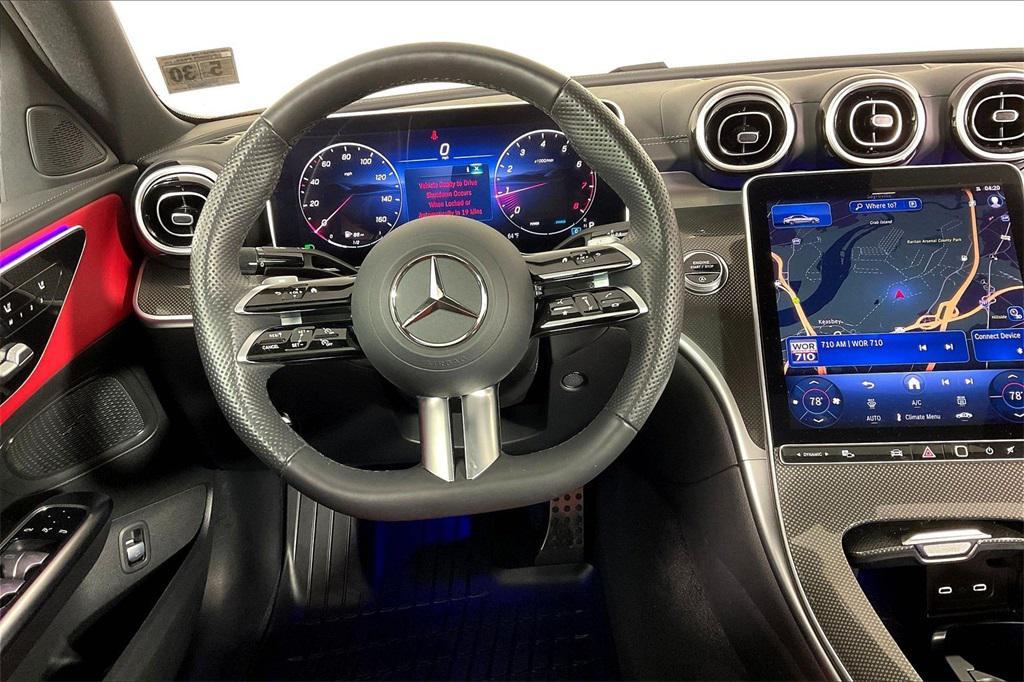 used 2025 Mercedes-Benz C-Class car, priced at $55,499