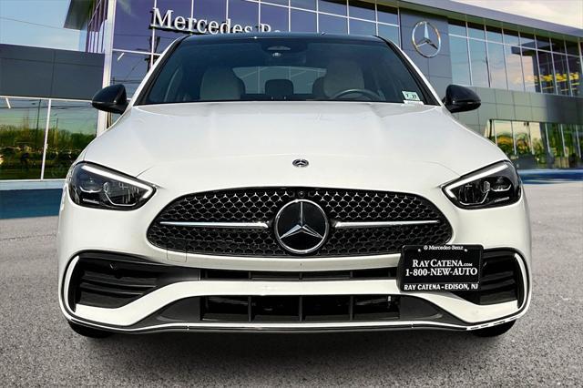 used 2022 Mercedes-Benz C-Class car, priced at $39,495