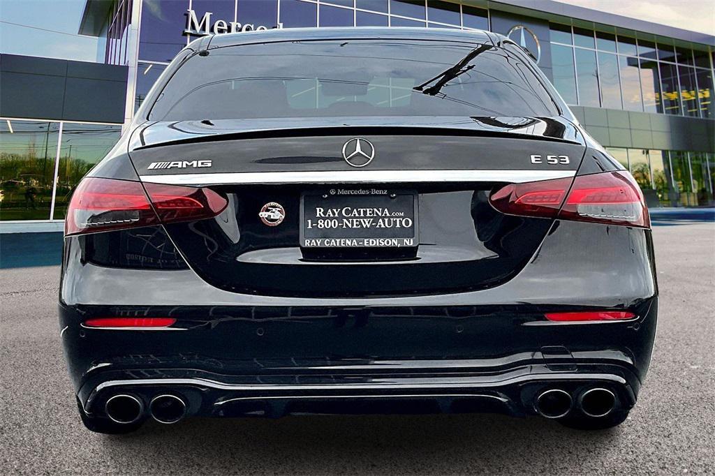 used 2022 Mercedes-Benz AMG E 53 car, priced at $64,999