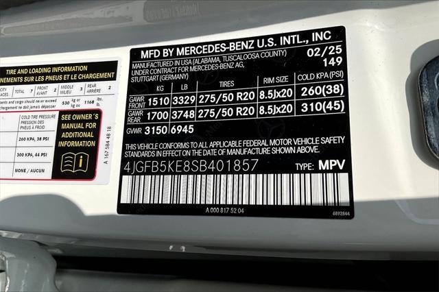 new 2025 Mercedes-Benz GLE 450 car, priced at $85,005