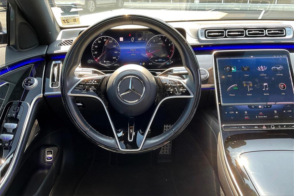 used 2022 Mercedes-Benz S-Class car, priced at $69,499