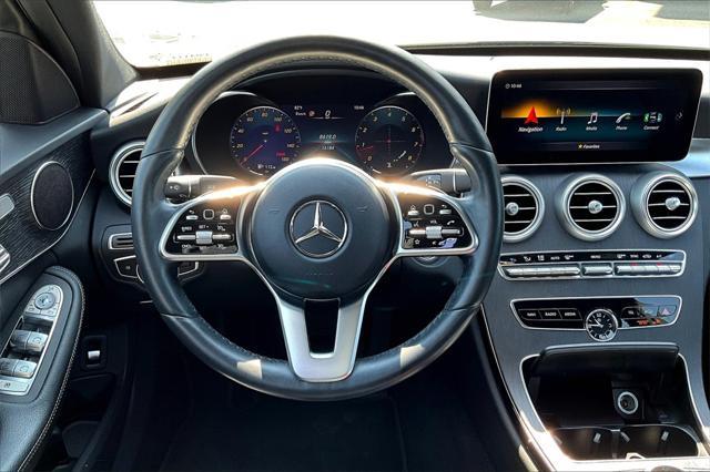 used 2021 Mercedes-Benz C-Class car, priced at $30,955