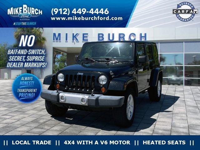 used 2012 Jeep Wrangler Unlimited car, priced at $17,900