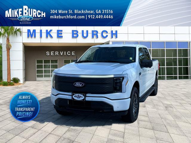 new 2025 Ford F-150 Lightning car, priced at $67,703